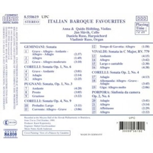 Naxos Italian Baroque Favourites