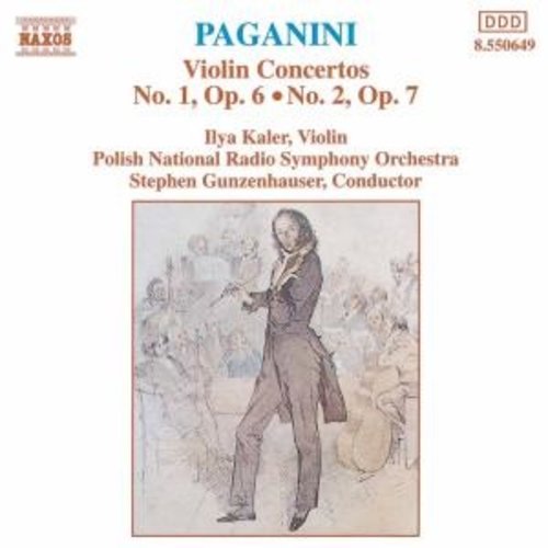 Naxos Paganini: Violin Concertos 1&2