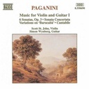 Naxos Paganini: Violin & Guitar 1