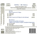 Naxos Ravel/De Falla:piano Concertos
