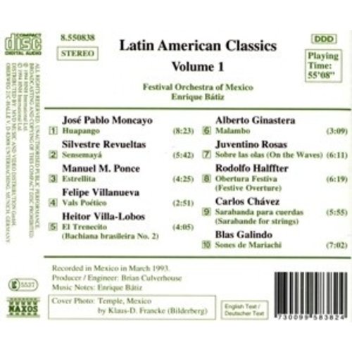 Naxos Latin American Classics Vol.1