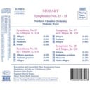 Naxos Mozart: Symphonies 15-18