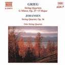 Naxos Grieg/Johansen:string Quartets