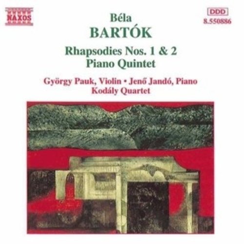 Naxos Bartok: Rhapsodies 1&2 Etc.