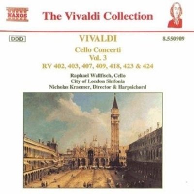 Vivaldi: Cello Concertos Vol.3