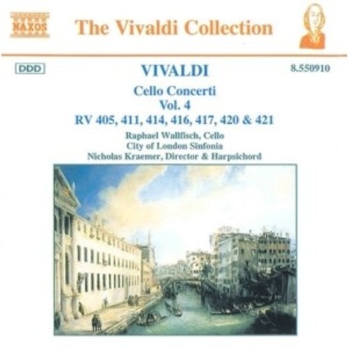 Naxos Vivaldi: Cello Concertos Vol.4