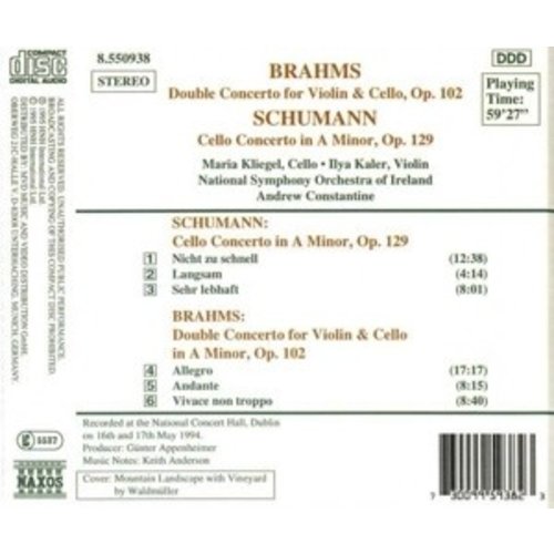 Naxos Brahms/Schumann: Concertos