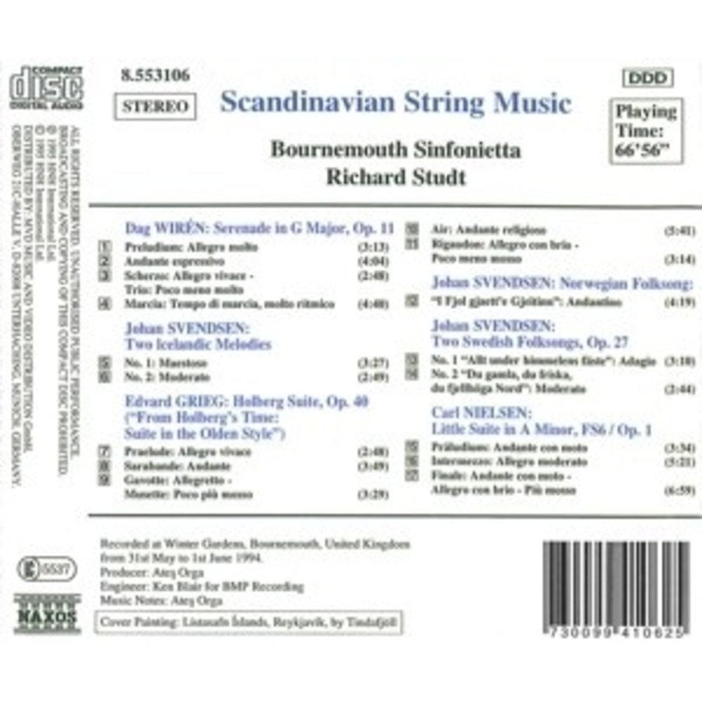 Naxos Scandinavian String Music