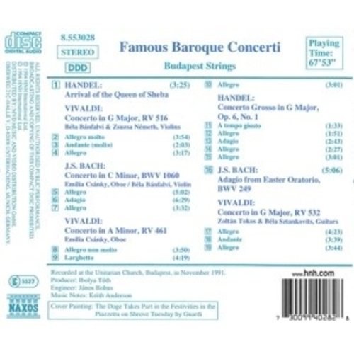 Naxos Famous Baroque Concerti