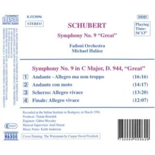Naxos Schubert: Symphony 9  Great