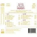 Naxos Puccini:la Boheme (Highlights)