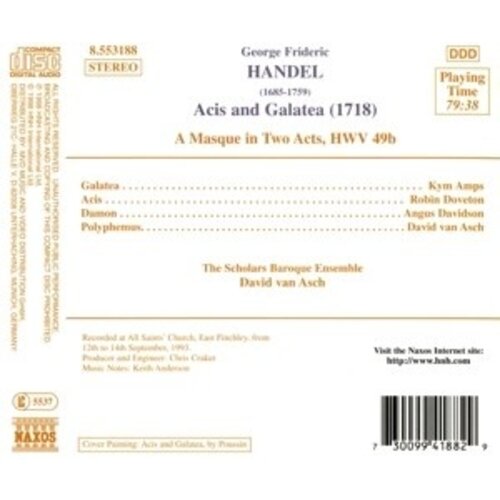 Naxos Handel: Acis And Galatea