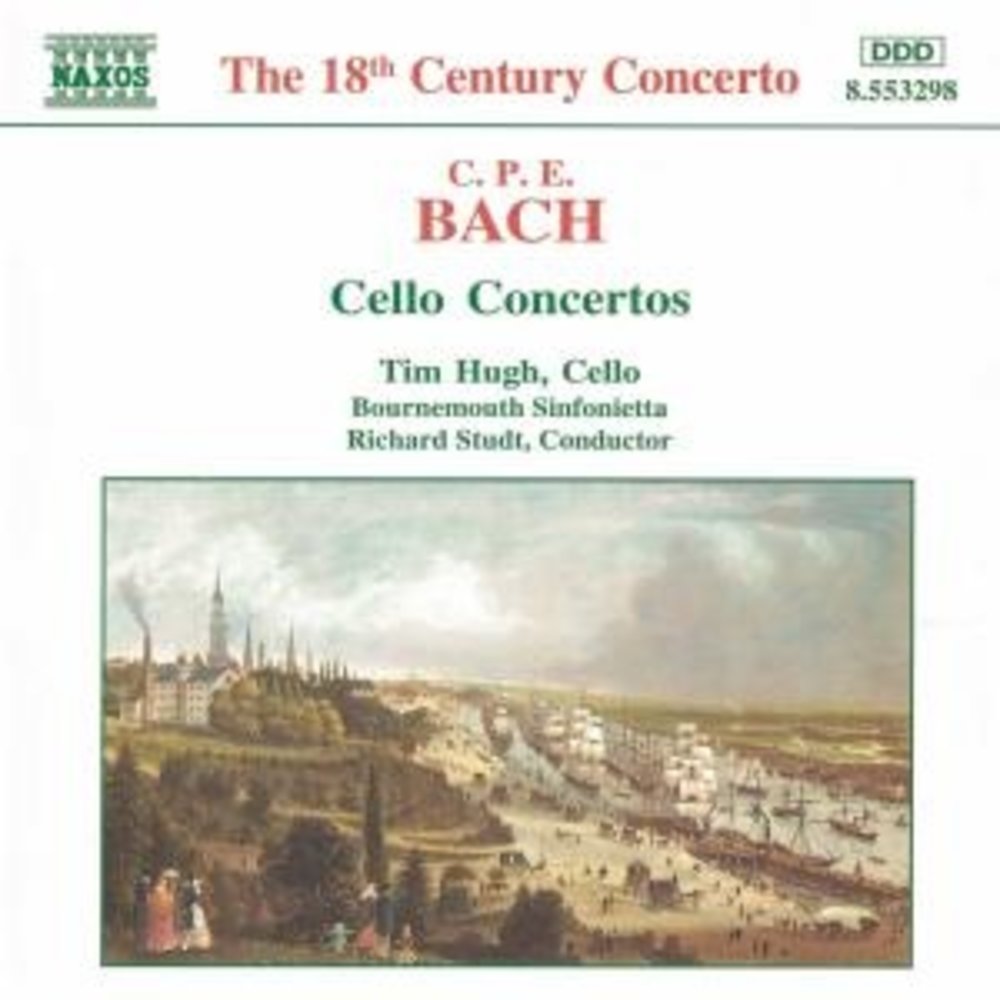 Naxos Bach C.p.e.: Cello Concertos
