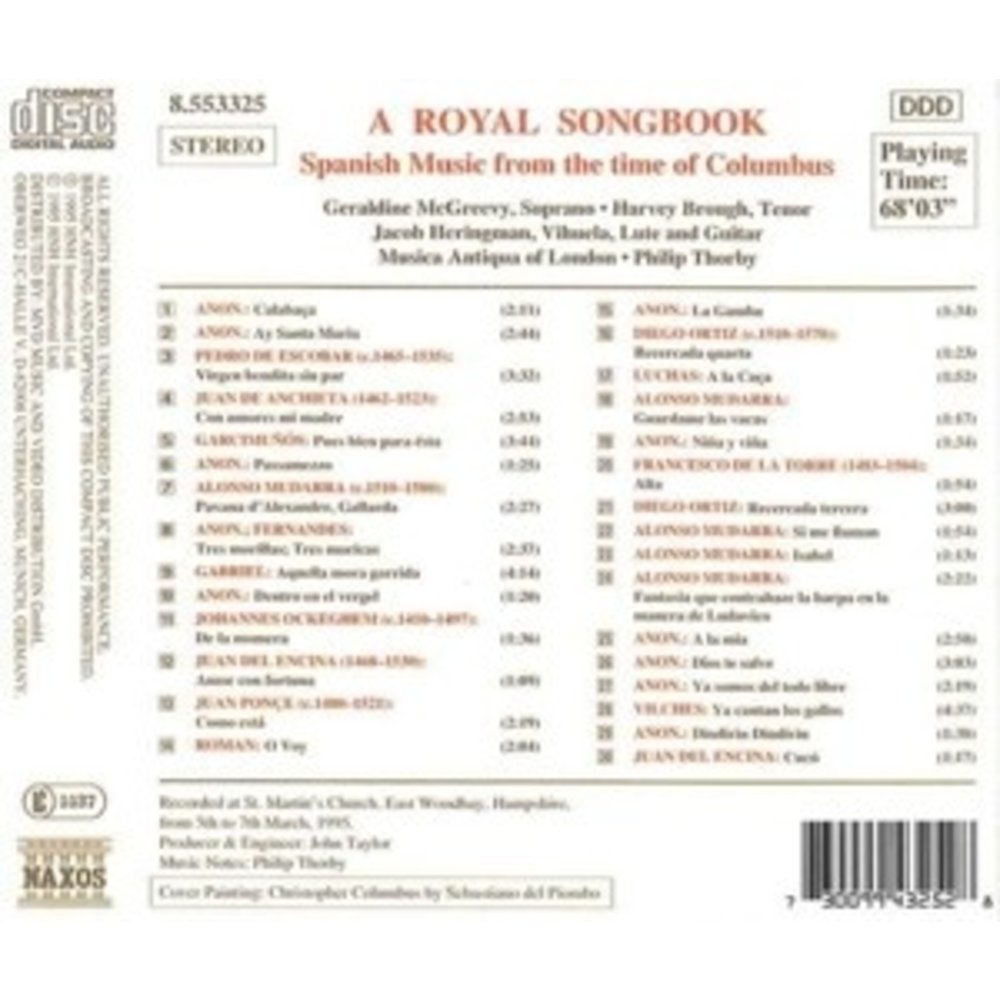 Naxos A Royal Songbook