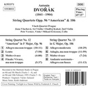 Naxos Dvorak: String 4Tets Op.96&106