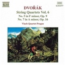 Naxos Dvorak: String Quartets Vol.6