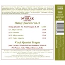 Naxos Dvorak: String Quartets Vol.8