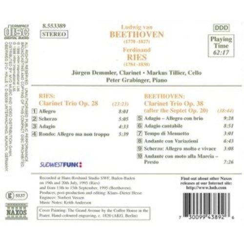 Naxos Beethoven.ries:clarinet Trios