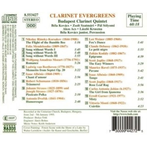 Naxos Clarinet Evergreens