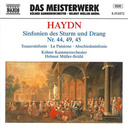 Naxos Haydn: Sinfonien Nr.44,49,45