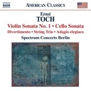 Naxos Violin Sonata No.1, Cello Sonata, Divertimento, St