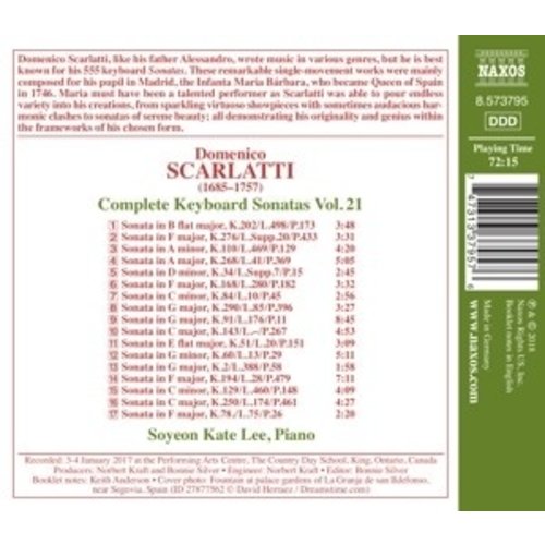 Naxos Complete Kayboards Sonatas, Vol. 21