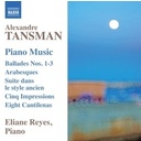 Naxos Tansman,Ballades Nos.1- 3, 6 Arabesques, 5 Impress