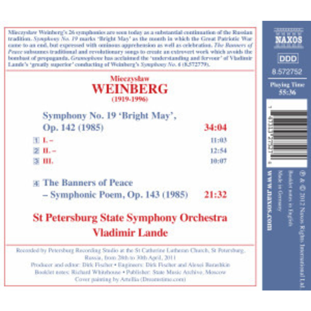 Naxos Weinberg: Symphony No.19