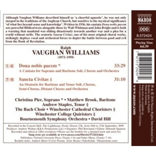 Naxos Vaughan Williams: Dona Nobis