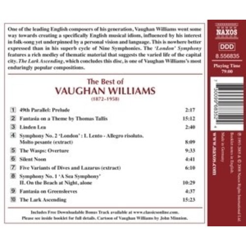 Naxos The Best Of Vaughan Williams