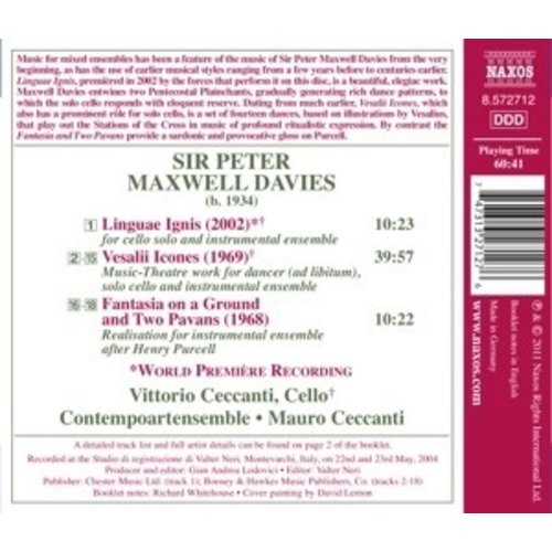 Naxos Maxwell Davies: Linguae Ignis