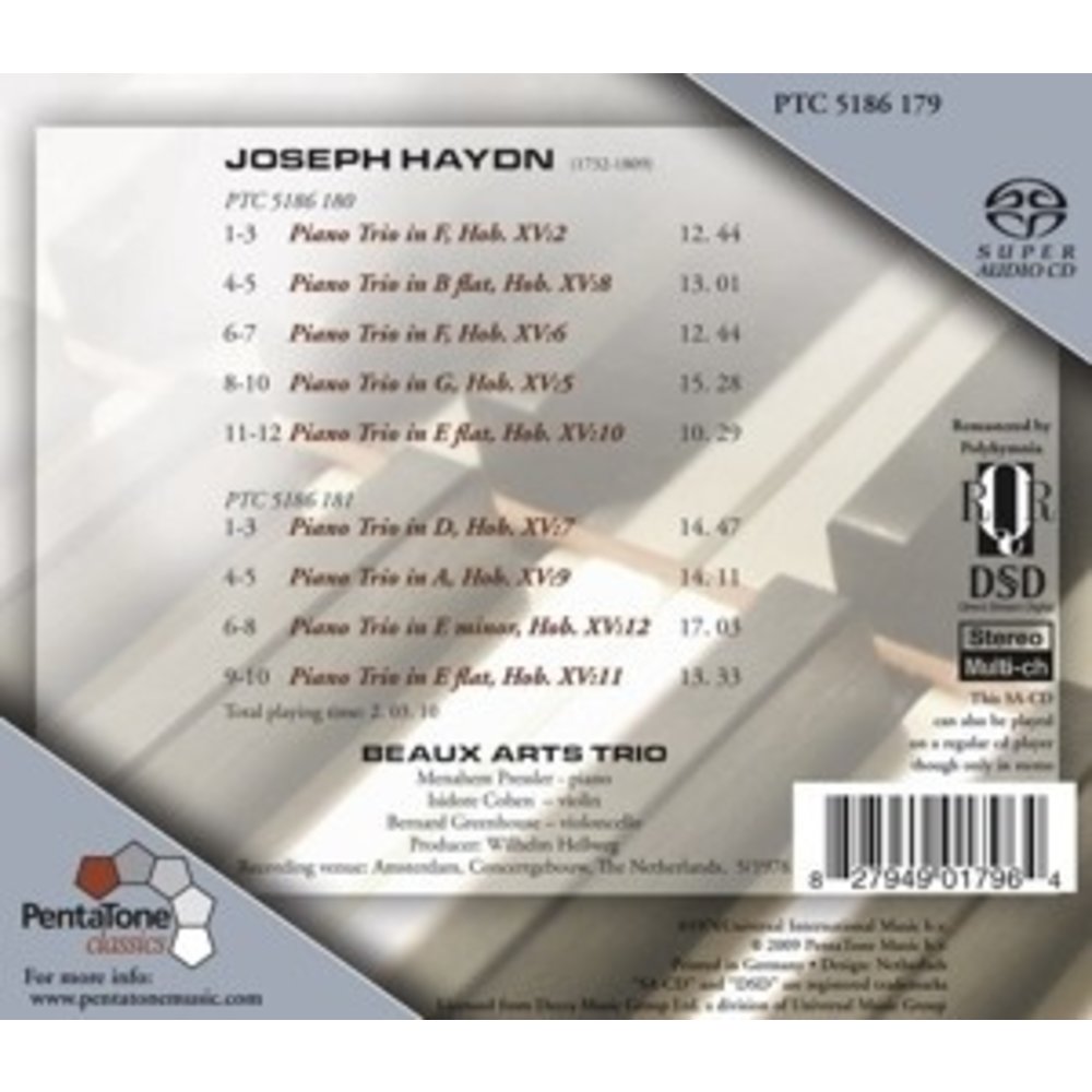 Pentatone 9 Piano Trios