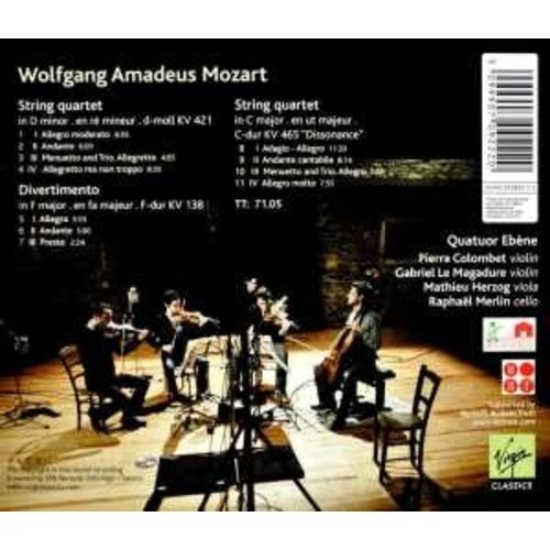 Erato/Warner Classics Mozart String Quartets