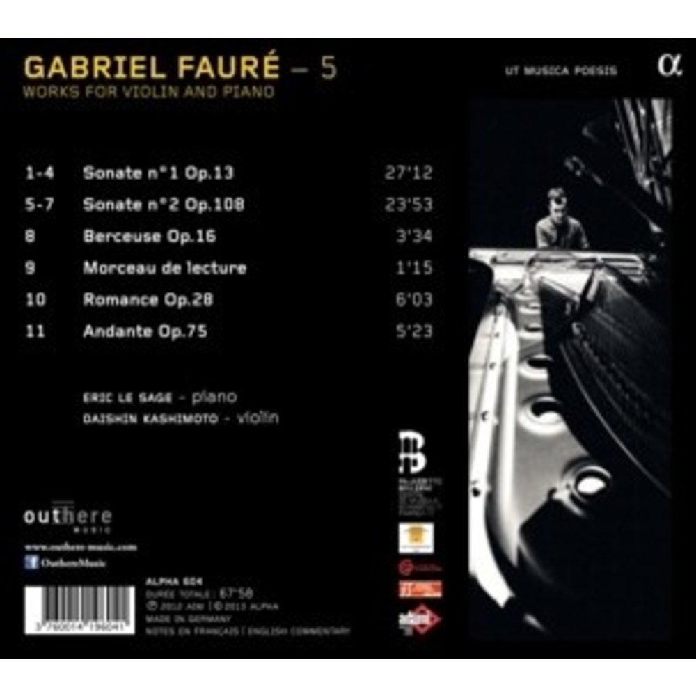 ALPHA Works For Violin And Piano