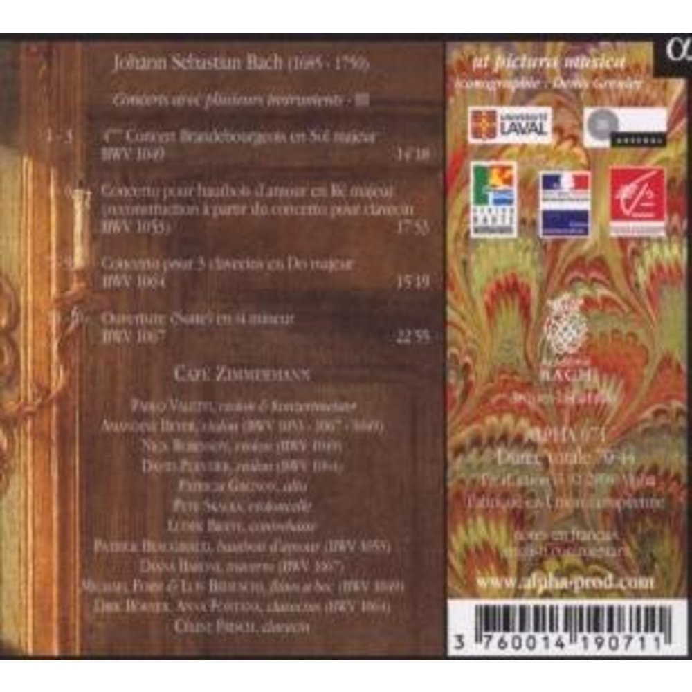 ALPHA Concerts Avec Plusieurs Instruments Vol 3