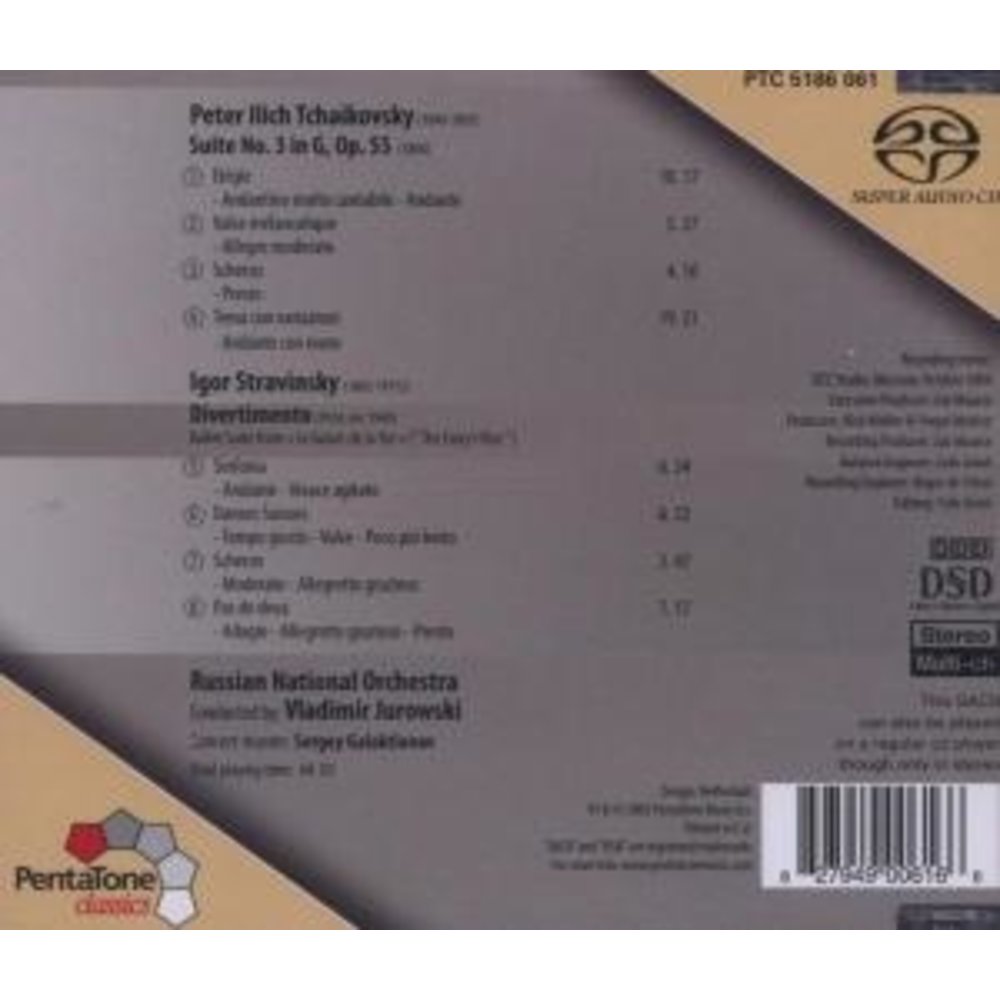 Pentatone Suite No.3/Divertimento/B