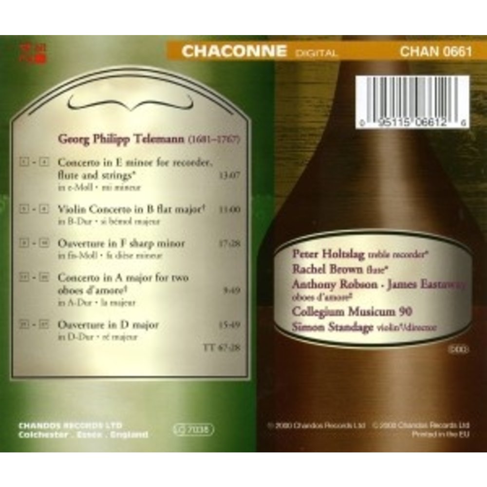 CHANDOS Ouverture Comique