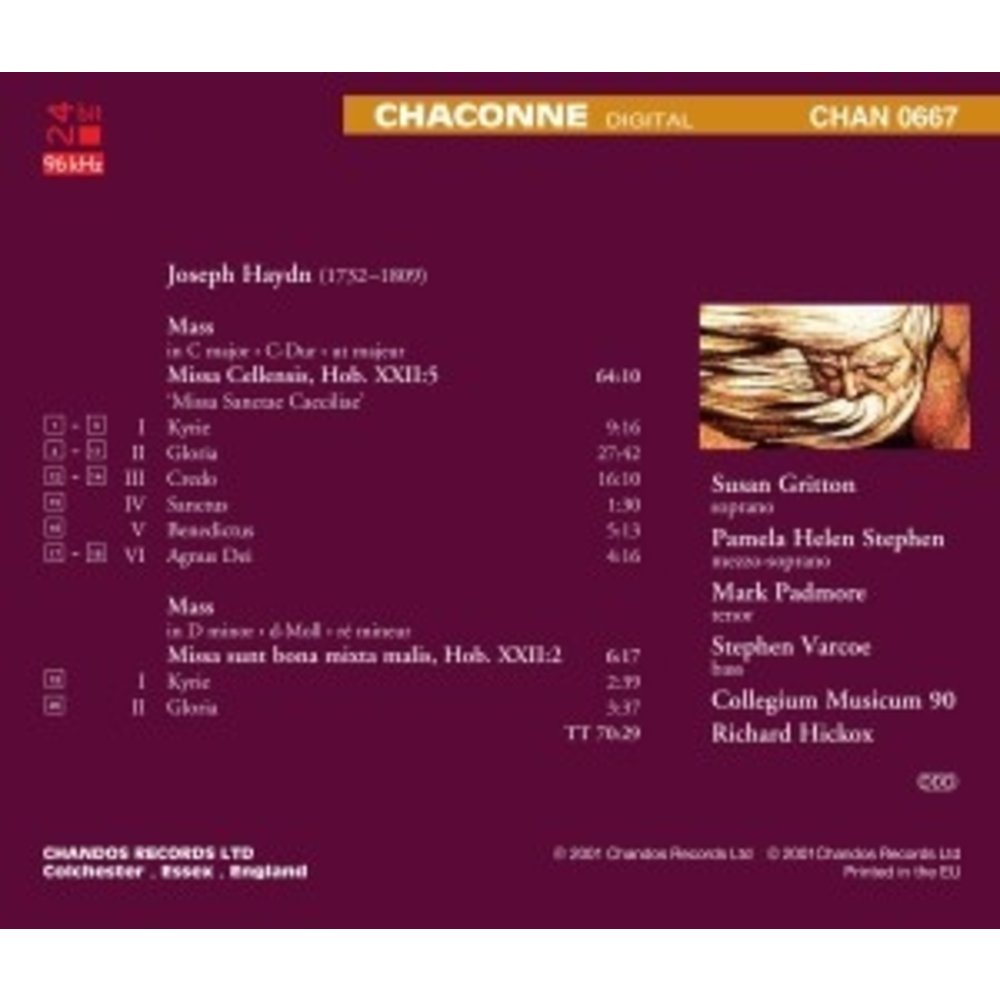 CHANDOS Missa Cellensis (No. 1) Hob. Xxii