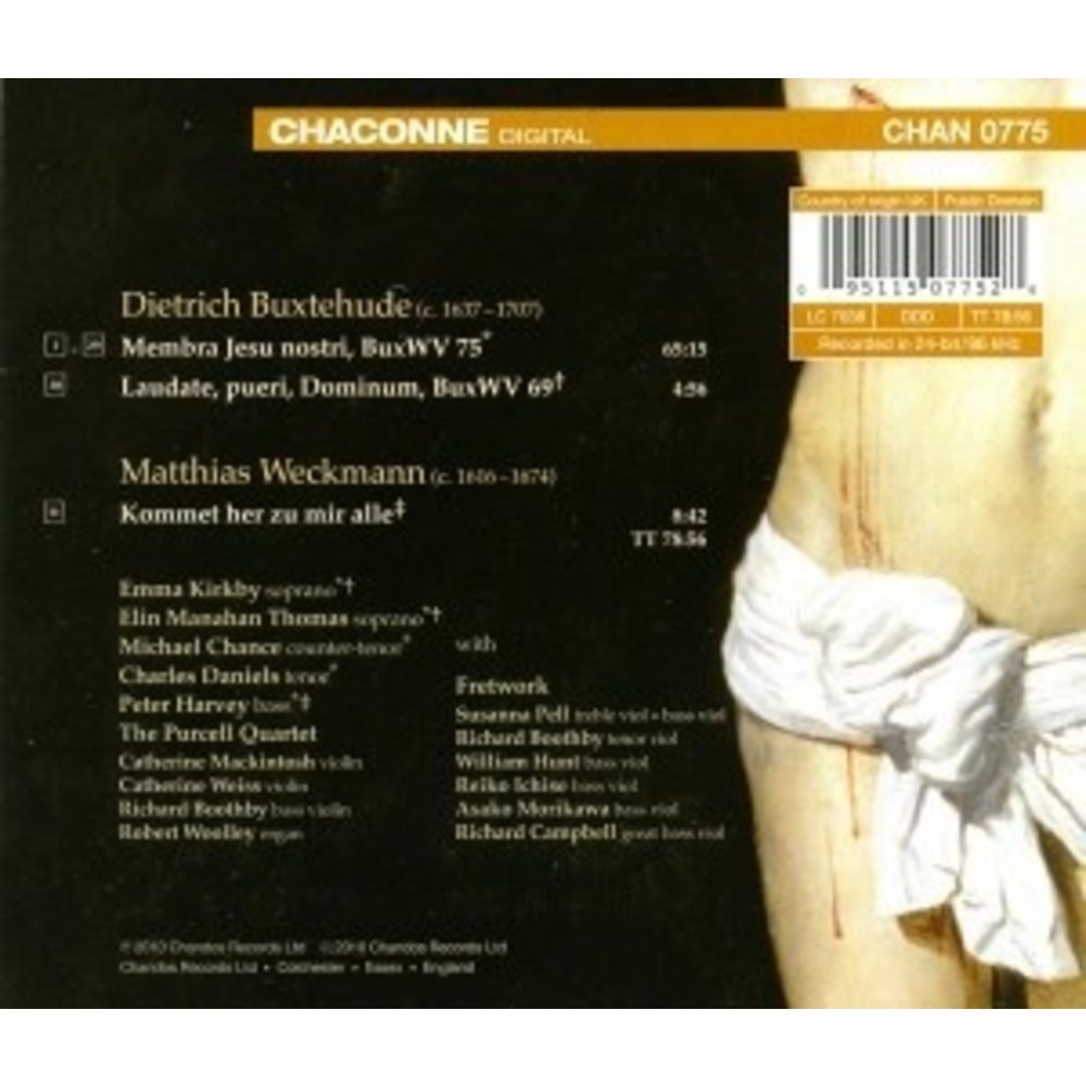 CHANDOS Membra Jesu Nostri