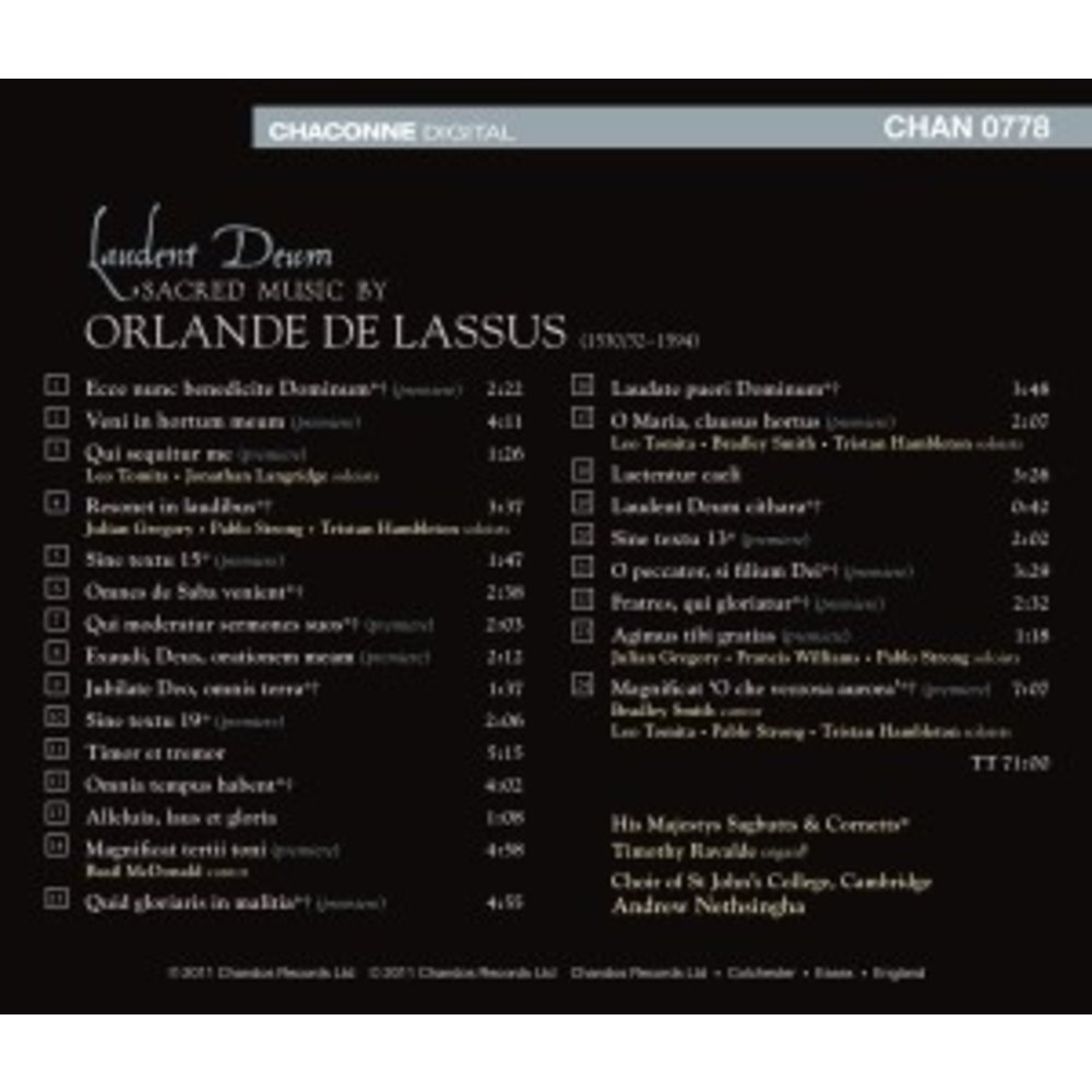 CHANDOS Sacred Music