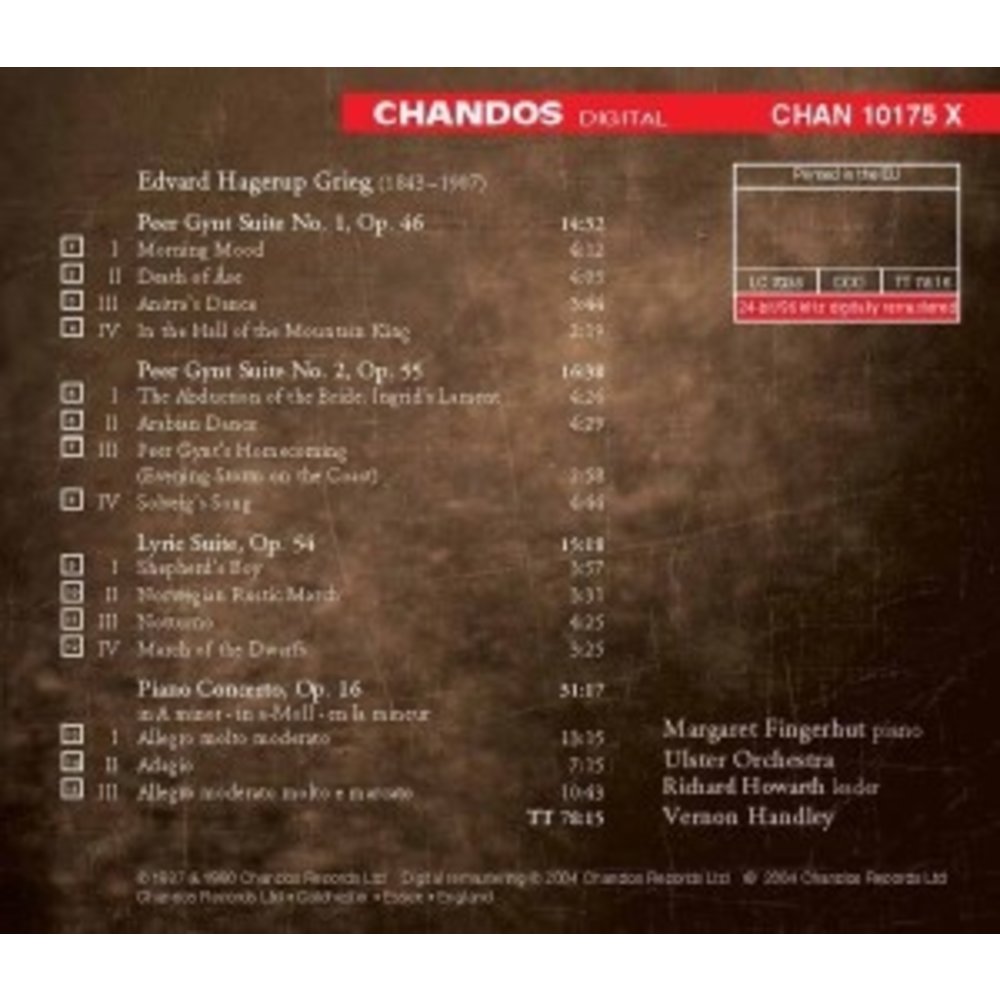 CHANDOS Peer Gynt Suites