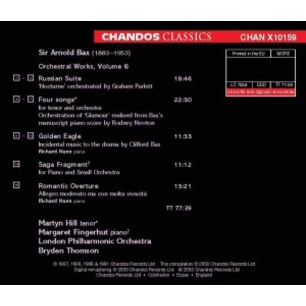 CHANDOS Orchestral Works Vi