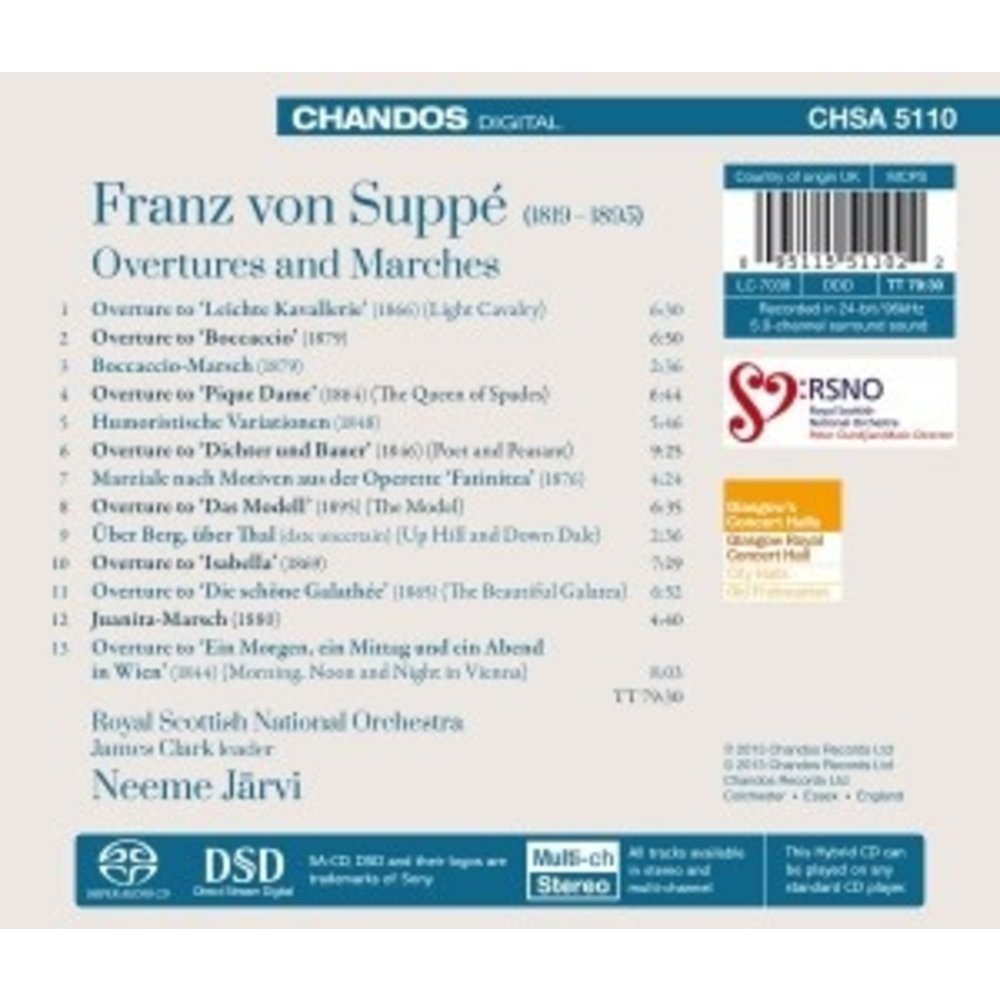 CHANDOS Overtures And Marches