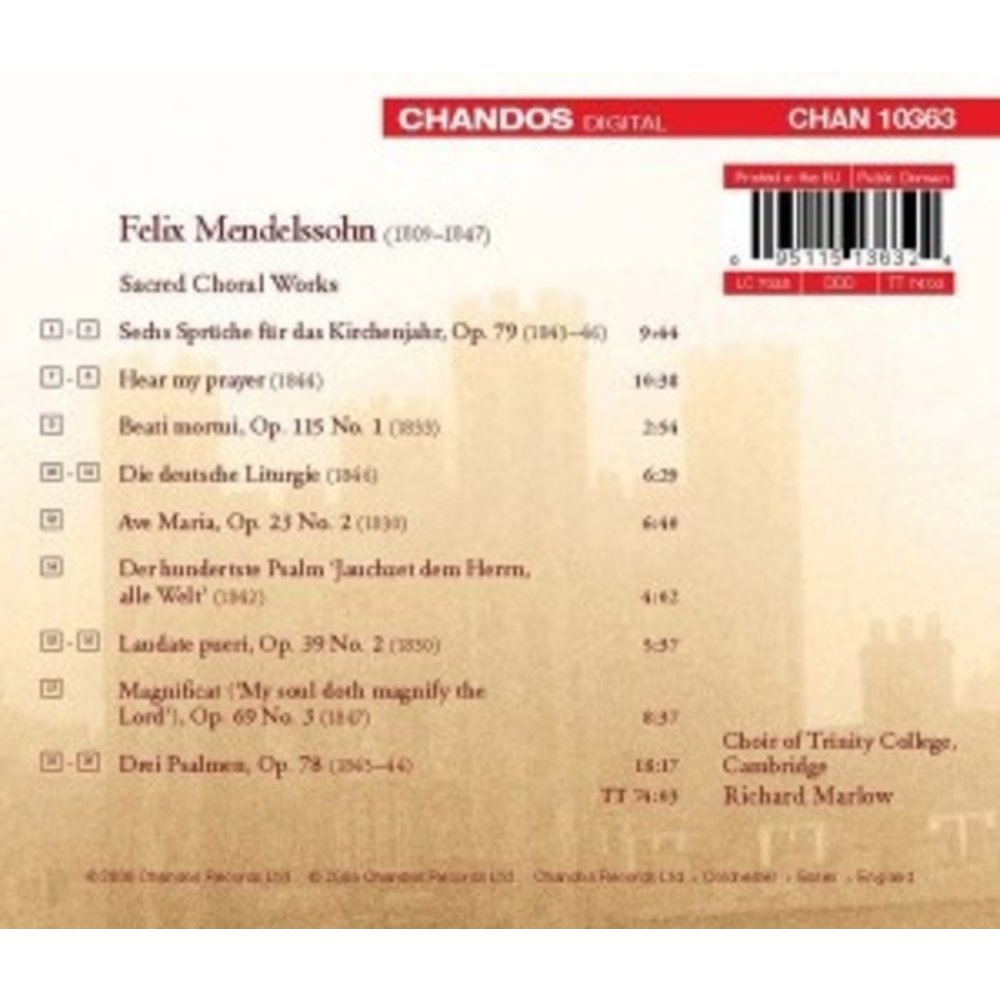 CHANDOS Sacred Choral Works