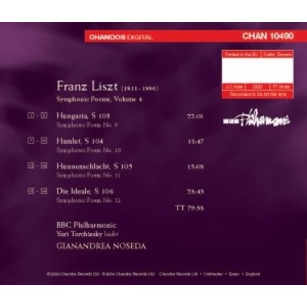 CHANDOS Symphonic Poems Iv