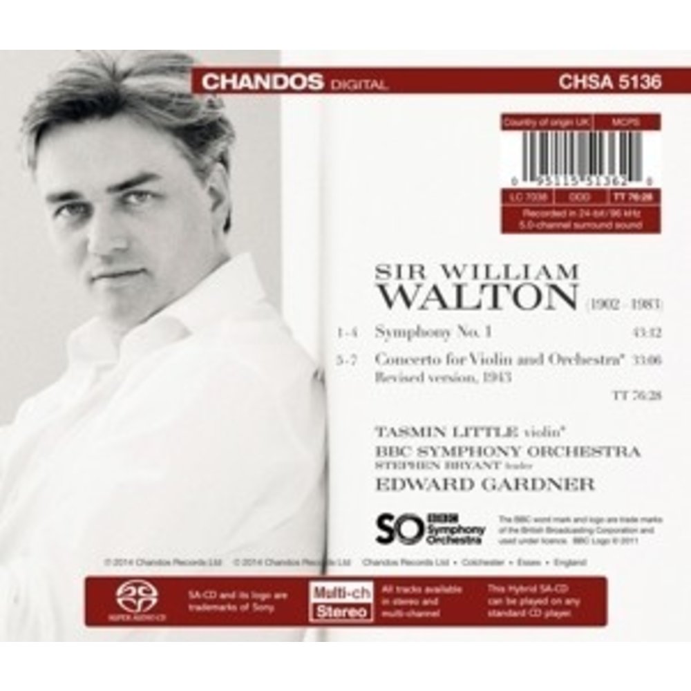 CHANDOS Violin Concerto / Symphony No. 1