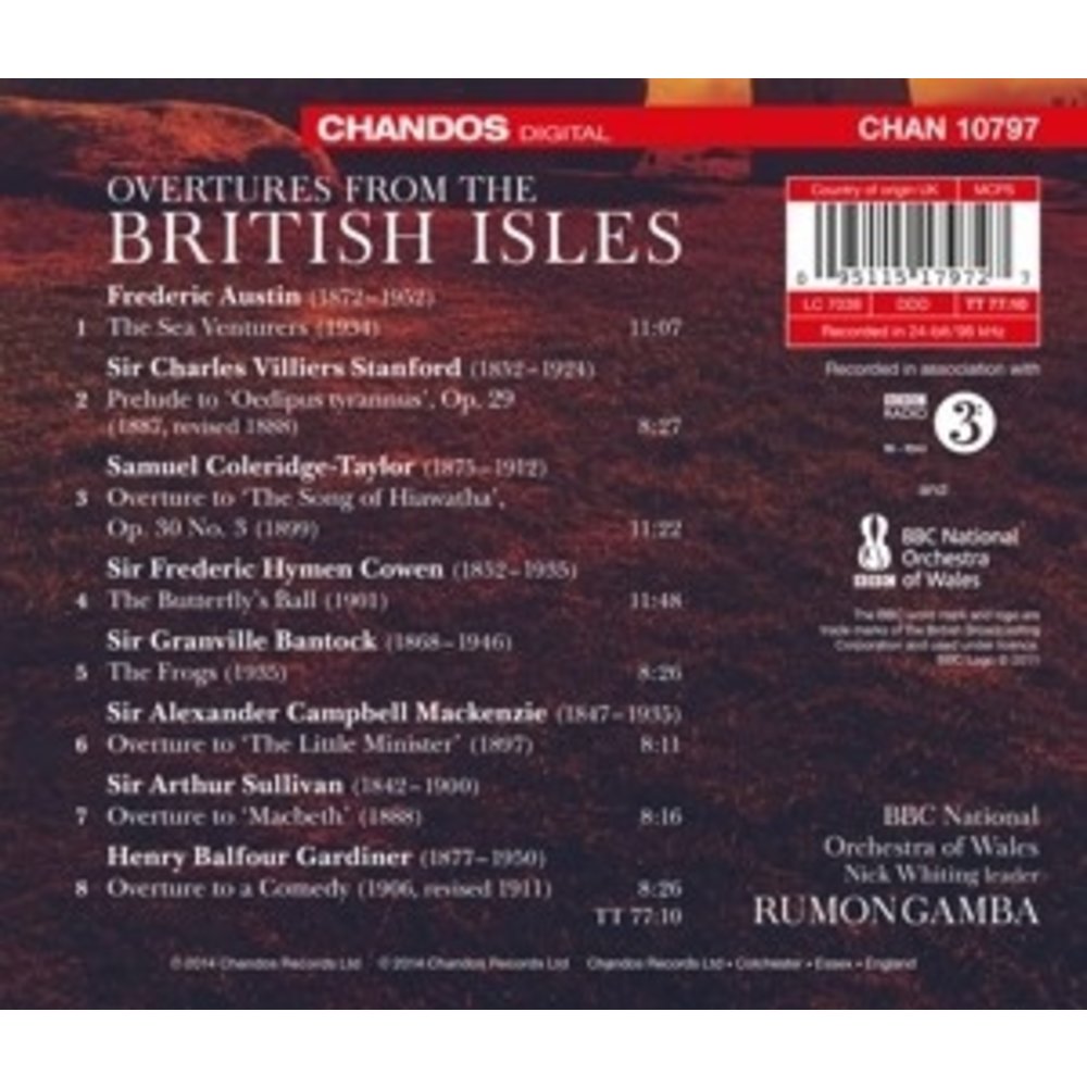 CHANDOS Overtures From The British Isles