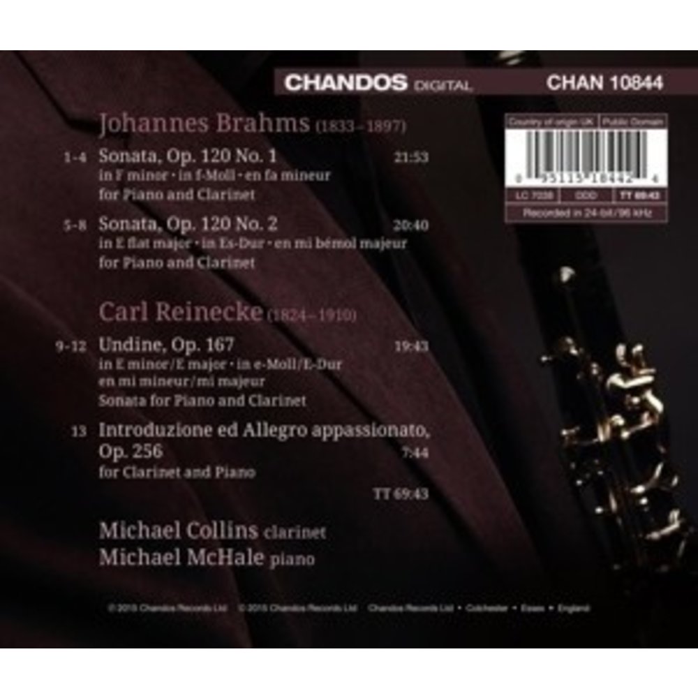 CHANDOS Clarinet Sonatas
