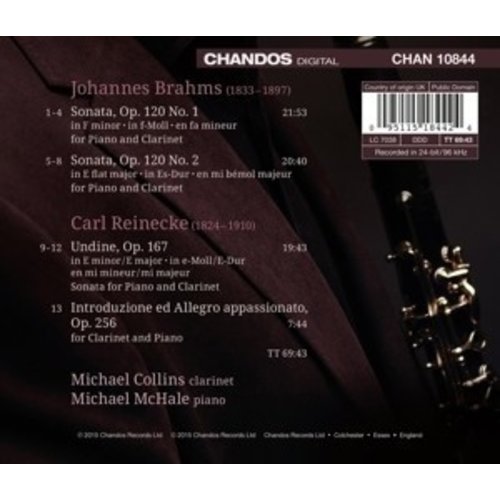 CHANDOS Clarinet Sonatas