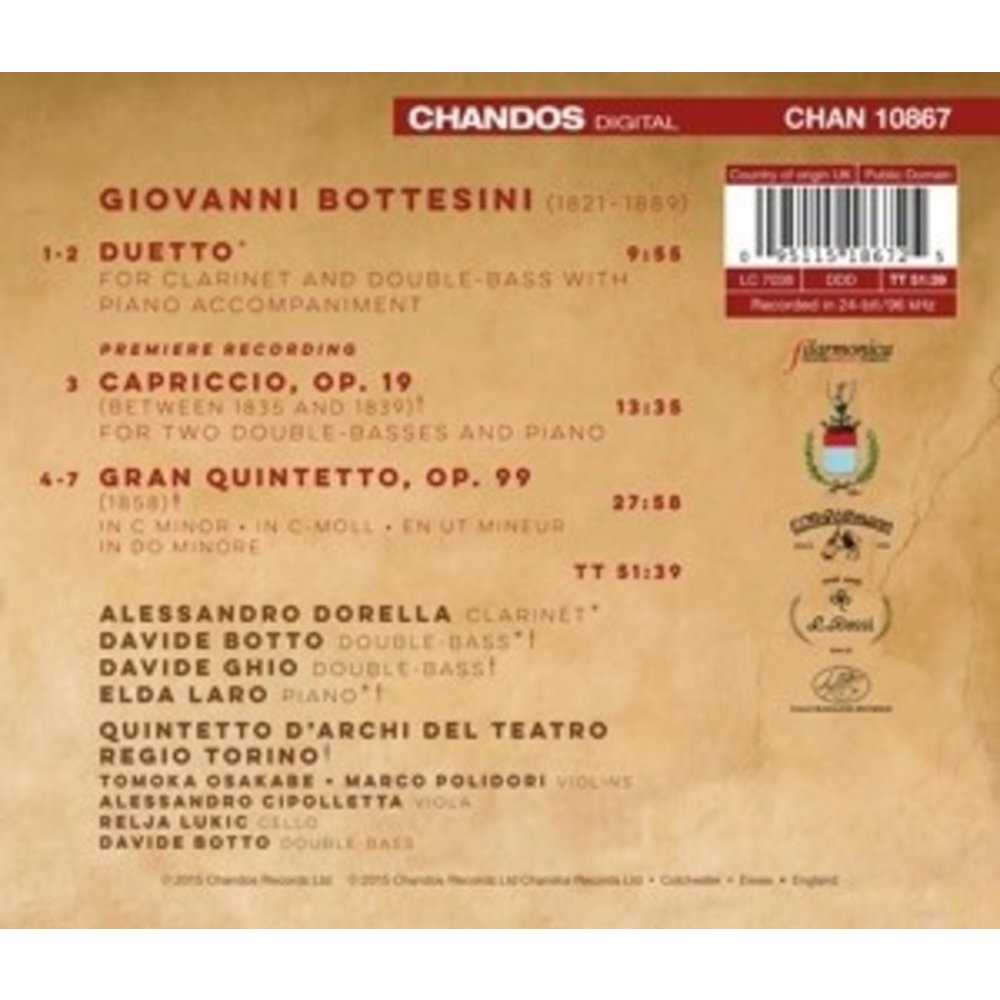 CHANDOS Chamber Works